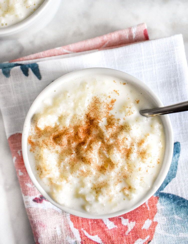 Rizogalo Recipe (Greek Rice Pudding) - Herbs & Flour