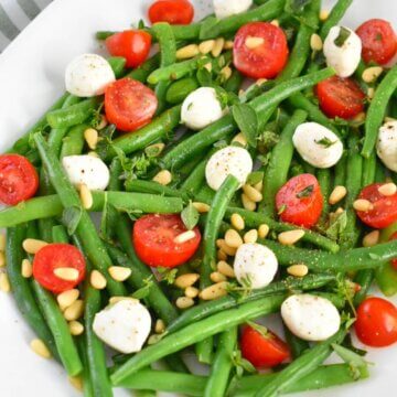 Green Bean Salad with Lemon Herb Vinaigrette