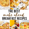 make ahead breakfast recipes