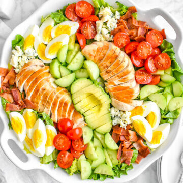 Cobb Salad with Honey Mustard Vinaigrette