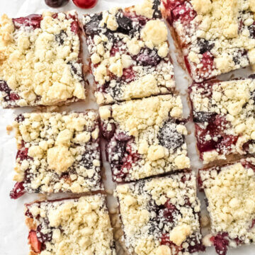 Cherry Crumb Bars