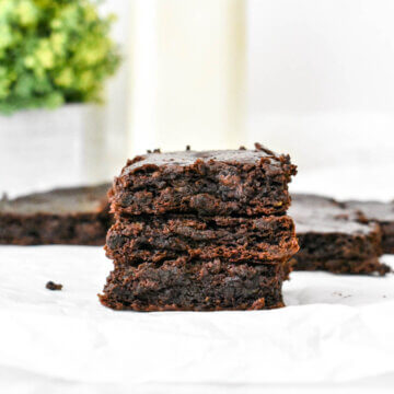 Fudgy Avocado Brownies