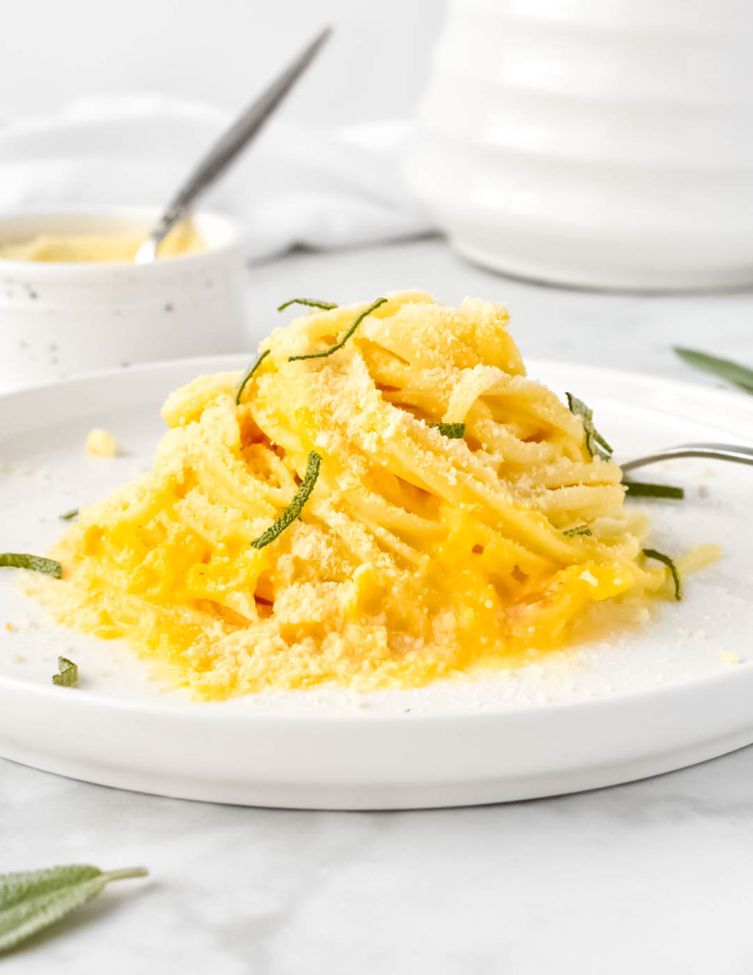 Butternut Squash Alfredo Herbs & Flour