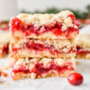 Stack of Cranberry Bars