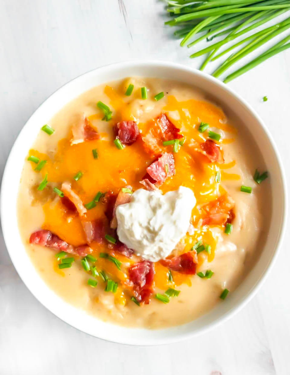 Slow Cooker Baked Potatoes