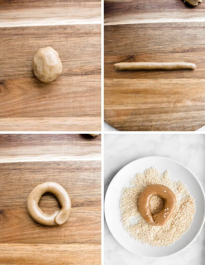 How to Shape Greek Olive Oil Cookies (in a circle shape)