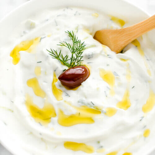 Tzatziki Sauce Herbs & Flour