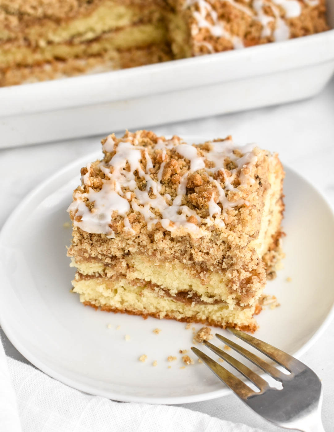 Classic Cinnamon Coffee Cake Recipe - Herbs &amp; Flour