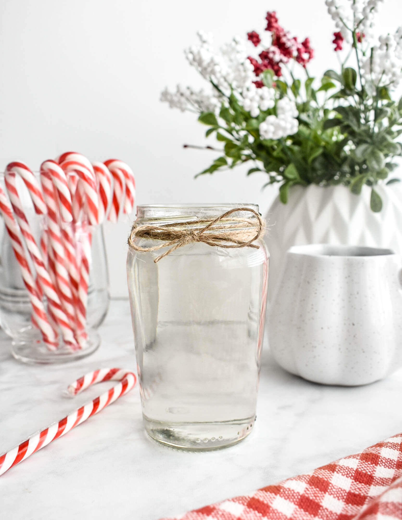 Peppermint Syrup Recipe Herbs & Flour